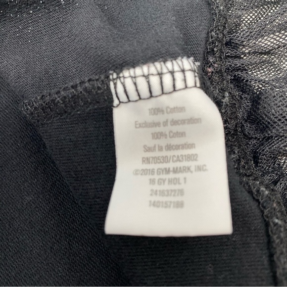 Gymboree Christmas Holiday Shirt Black Love Joy Cheer 12-18 Months - Picture 8 of 8